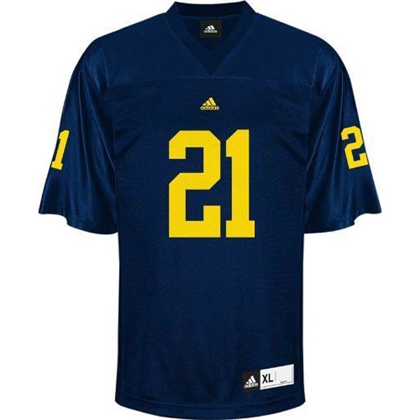 Michigan Wolverines Youth NCAA desmond Howard #21 Blue College Football Jersey VBE4649AY